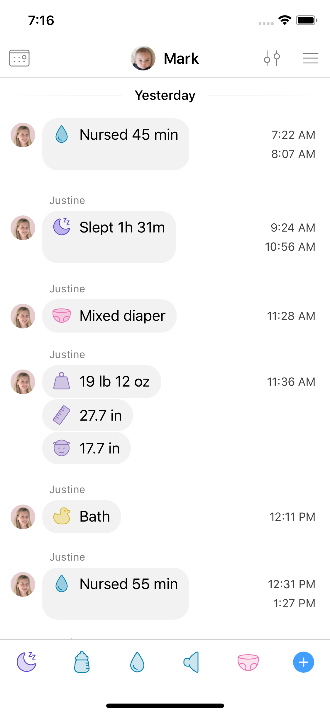 App feed